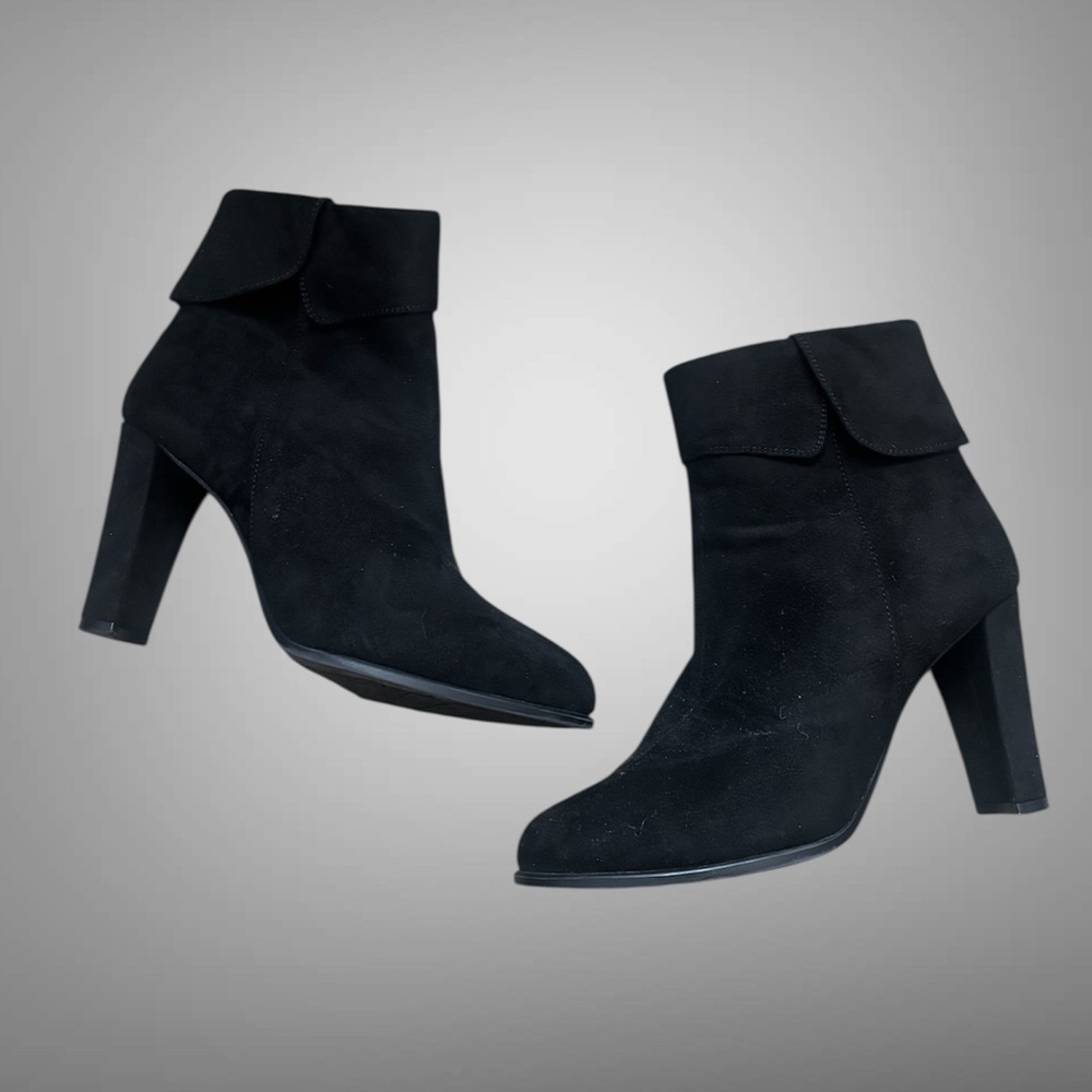 Jessica Cline Black Heeled Boots